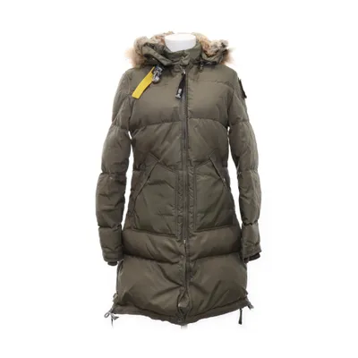 Donsjack (Groen) van Parajumpers Dons, Veer, Bont, Polyamide, Polyester
