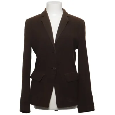 Blazer (Marron) de Copines Polyamide, Laine