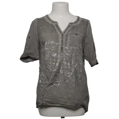 Blouse (Grijs) van Alessa W Collection Katoen