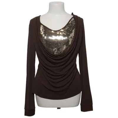 Haut (Marron) de Ricarda M Acétate, Nylon, Polyester