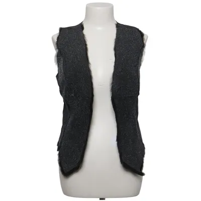 Gilet en fourrure (Noir, Gris) de Jet Set