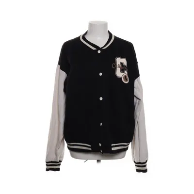 Collegejacka (Svart, Beige) från Pull & Bear Bomull, Polyester