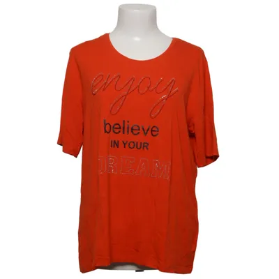 T-shirt (Rood) van Fashion Highlight Elastaan, Viscose
