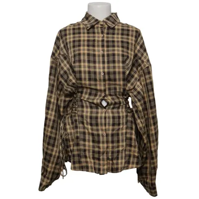 Shirt (Beige, Zwart) van Mochy Katoen
