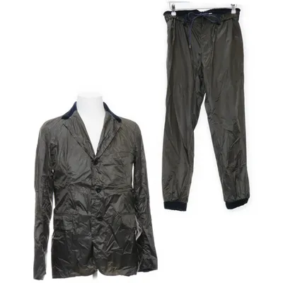 Suit (Green) from Sacai Cotton, Cupro, Nylon, Wool