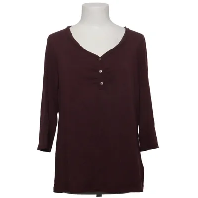 Henley Shirt (Lila) von Woman by Tchibo Bio-Baumwolle, Viskose