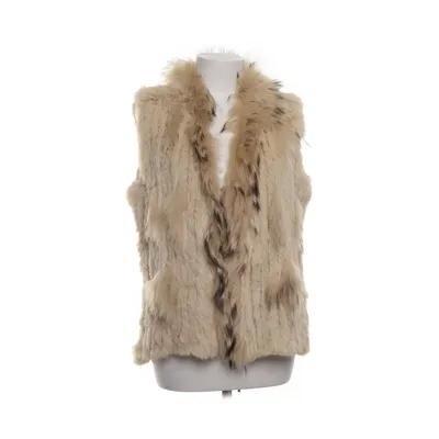 Pelsvest (Beige, Sort) fra Via Spiga