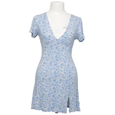 Dress (Blue, White, Multicolored) from Pull & Bear