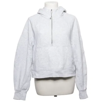 Hoodie (Gray) from Lululemon Cotton, Elastane, Recycled polyester