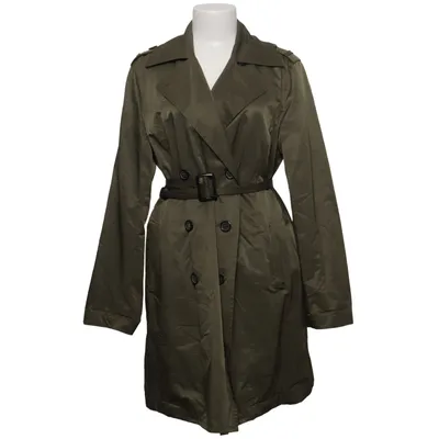Trenchcoat (Grøn) fra Marc O'Polo Akryl, Bomuld, Polyamid, Polyester, Uld