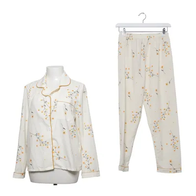 Pyjama (Wit, Geel) Elastaan, Polyester