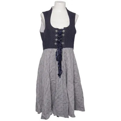 Dirndl (Blå, Grå) från Almsach Bomull, Linne