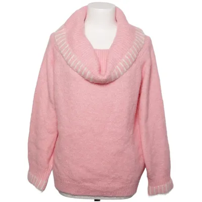 Turtleneck (Pink, White) from JS Millenium Elastane, Polyamide, Polyester, Wool