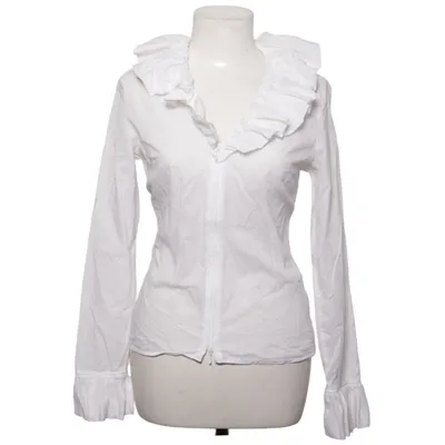 Blouse (White, Black) from Anne Fontaine
