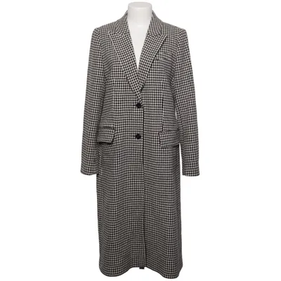 Frakke (Sort, Hvid) fra Reiss Polyamid, Viscose, Uld
