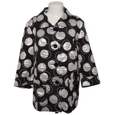 Jacket (Black, Silver) from Wille Cotton, Polyester