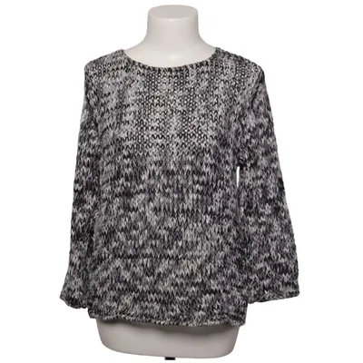 Sweater (Black, Gray, White) from Hopsack Acrylic, Cotton, Polyamide
