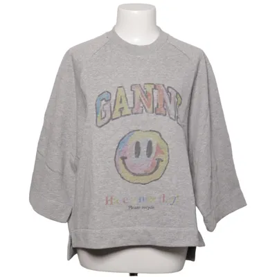 Collegetröja (Grå, Flerfärgad) från Ganni Återvunnen bomull, Återvunnen polyester