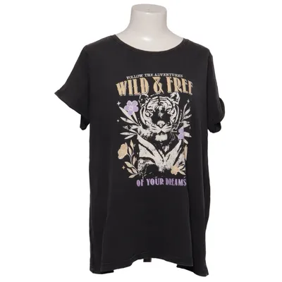 T-shirt (Grå, Flerfarvet) fra Paprika Bomuld
