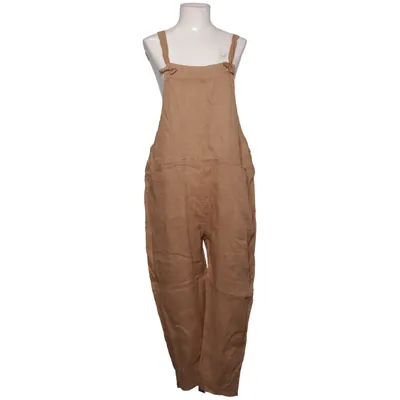 Dungarees (Beige) from Made in italy Linen