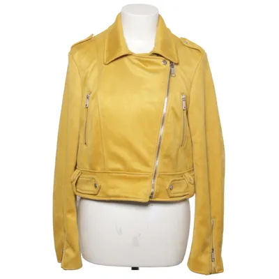 Bikerjakke (Gul) fra Tally Weijl Elastan, Polyester