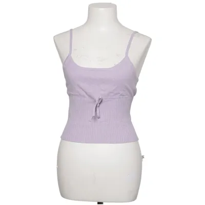 Crop top (Lila) från Mango Polyester, Viskos