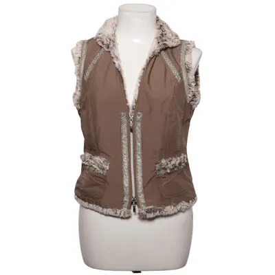 Outer vest (Brown) from Biba Acetate, Polyester