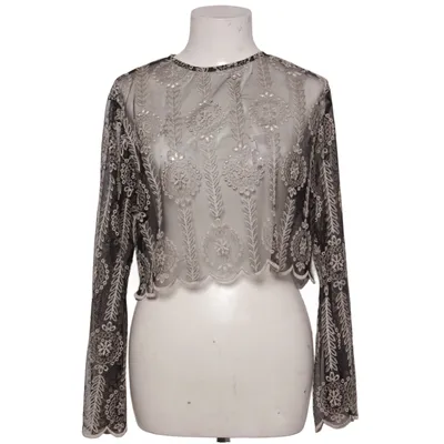 Top (Black, White) from Reserved