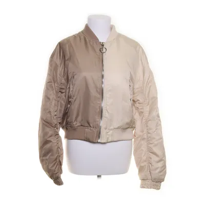Bomberjakke (Beige) fra Bershka Polyester