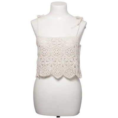 Crop top (Beige) de H&M Coton, Polyester