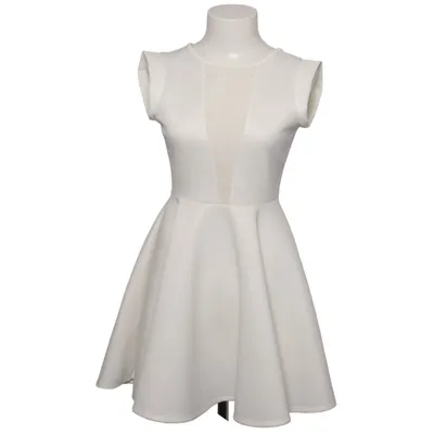 Klänning (Vit) från The Vintage Shop Elastan, Polyamid, Polyester