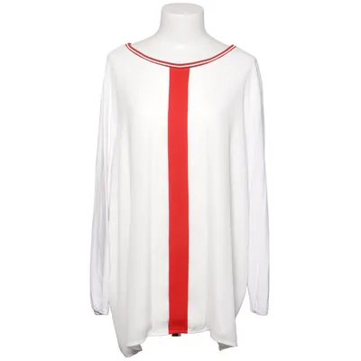 Blouse (White, Red) from Samoon