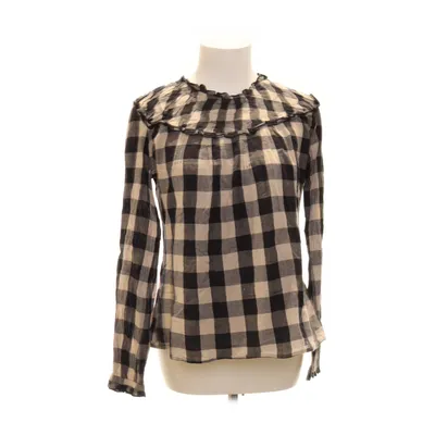 Blus (Svart, Vit) från Leon & Harper Bomull