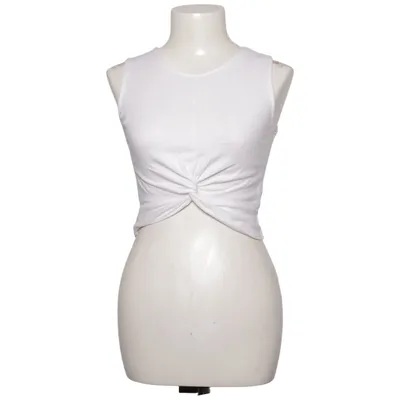 Topp (Vit) från Stradivarius Basics Bomull, Elastan, Modal