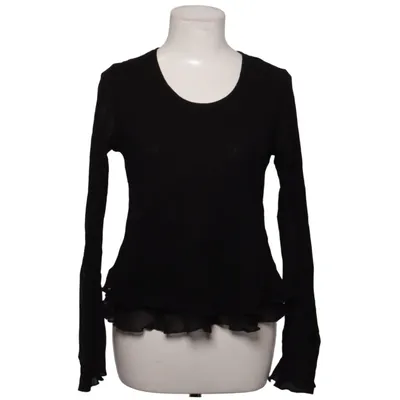 Blouse (Black) from Hopsack Viscose