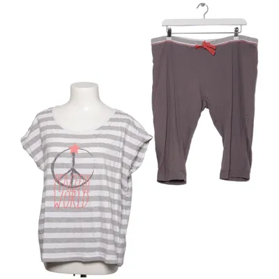 Pajamas (Gray, White) from Boutique Cotton, Viscose