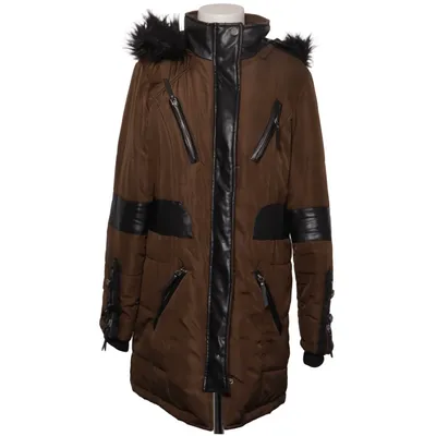 Winterjas (Bruin, Zwart) van Rock Rebel Polyester