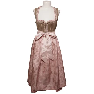 Dirndl (Pink, Braun) von Krüger Baumwolle, Polyester
