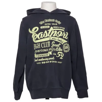 Hoodie (Blue) from Midtown Cotton, Polyester