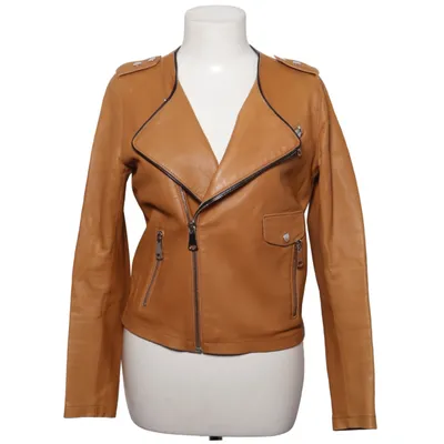 Bikerjack (Bruin) van Maje Katoen, Leer