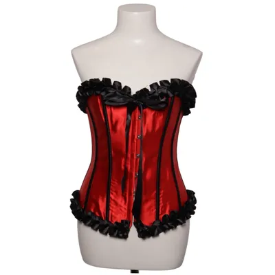 Corset (Red, Black) from Vaacodor