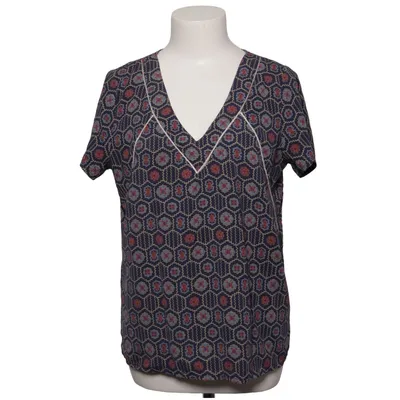 Top (Blue, Multicolored) from Ema Blue's Polyester