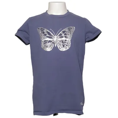 T-shirt (Bleu) de Guess Kids Coton, Élasthane