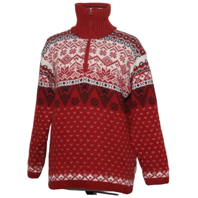 Lusekofta (Röd, Vit, Blå) från F.LLI Campagnolo Akryl, Polyester, Ull