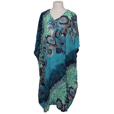 Kaftan (Blue, Green, Multicolored) from DW Shop Viscose