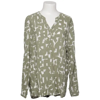 Blus (Grön, Vit, Flerfärgad) från Gina Benotti Viskos