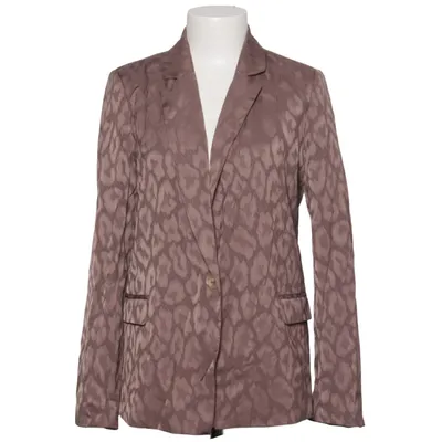 Kavaj (Brun) från Cotton Club Polyester, Viskos