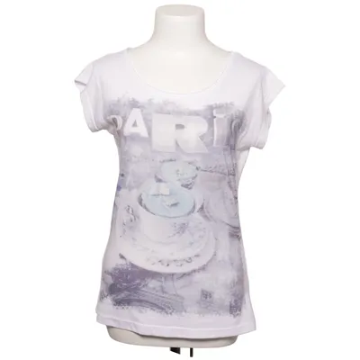 T-shirt (Wit, Meerkleurig) van Poolgirl Katoen, Polyester