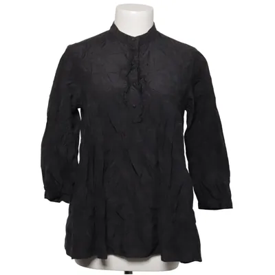 Blus (Svart) från ESPRIT Collection Bomull, Silke