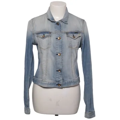 Jeansjacka (Blå) från Crocker Bomull, Elastan